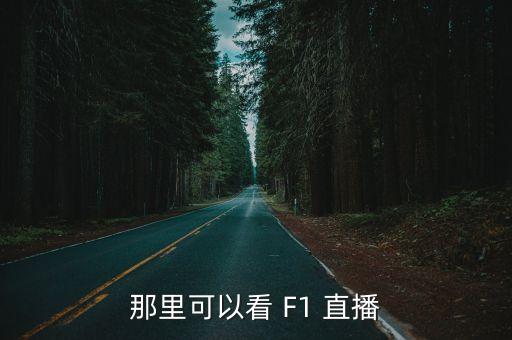 那里可以看 F1 直播