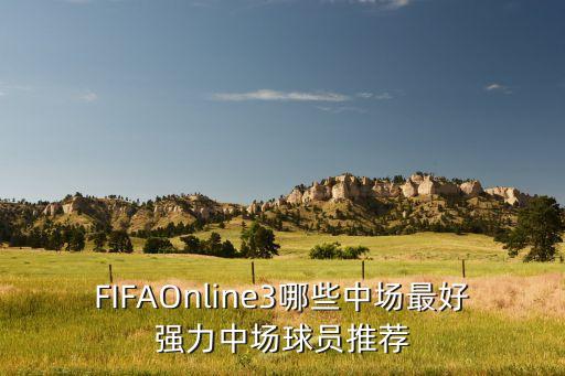 FIFAOnline3哪些中場(chǎng)最好強力中場(chǎng)球員推薦