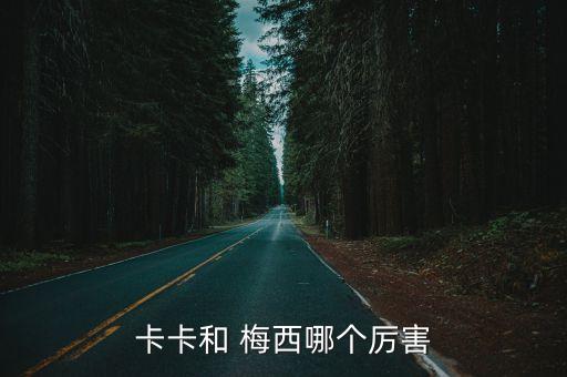 卡卡和 梅西哪個(gè)厲害