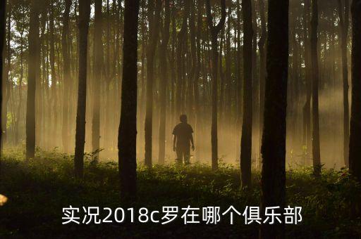  實況2018c羅在哪個俱樂部