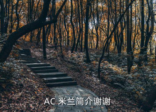 AC 米蘭簡(jiǎn)介謝謝