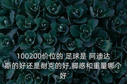 100200價(jià)位的 足球是 阿迪達斯的好還是耐克的好,腳感和重量哪個(gè)好