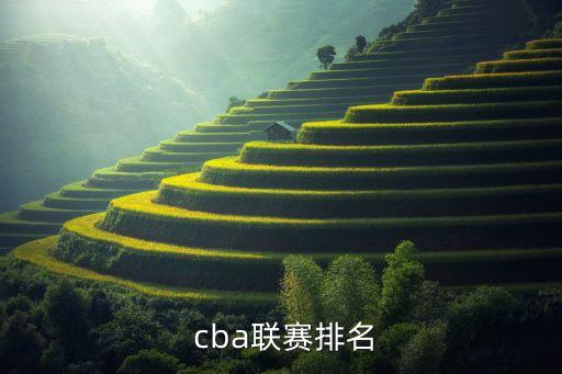  cba聯(lián)賽排名