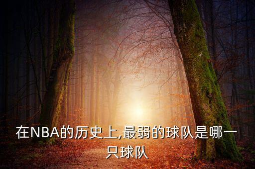 在NBA的歷史上,最弱的球隊是哪一只球隊