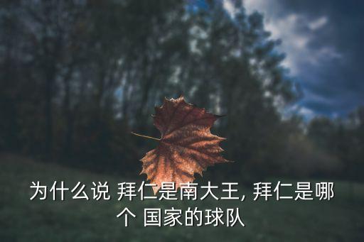 拜仁比達爾哪個(gè)國家的,慕尼黑的球隊成為歐洲足球新星