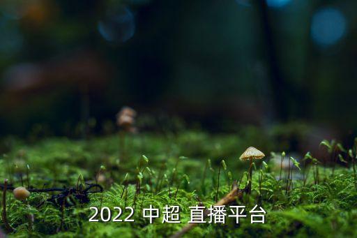 2022 中超 直播平臺