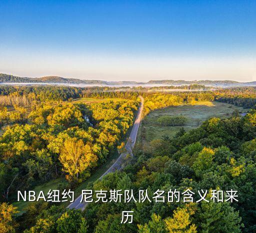 NBA紐約 尼克斯隊隊名的含義和來(lái)歷