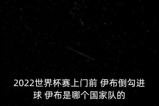 2022世界杯賽上門(mén)前 伊布倒勾進(jìn)球 伊布是哪個(gè)國家隊的