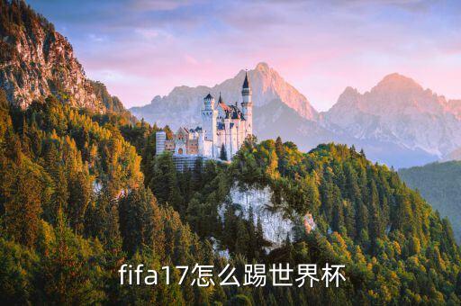  fifa17怎么踢世界杯