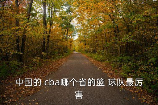 中國的 cba哪個(gè)省的籃 球隊最厲害