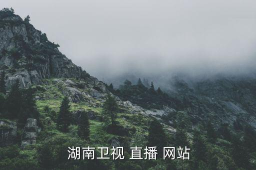  湖南衛視 直播 網(wǎng)站