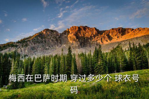 梅西在巴薩時(shí)期 穿過多少個(gè) 球衣號(hào)碼