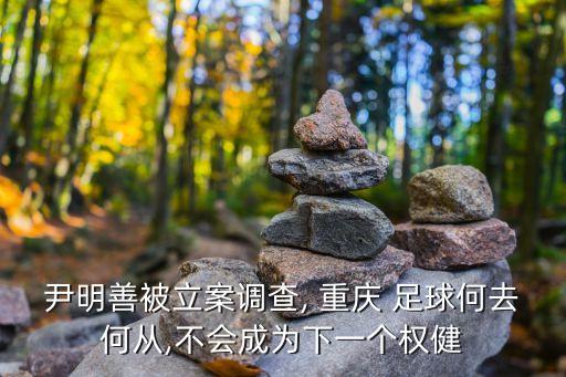 尹明善被立案調(diào)查, 重慶 足球何去何從,不會成為下一個(gè)權(quán)健