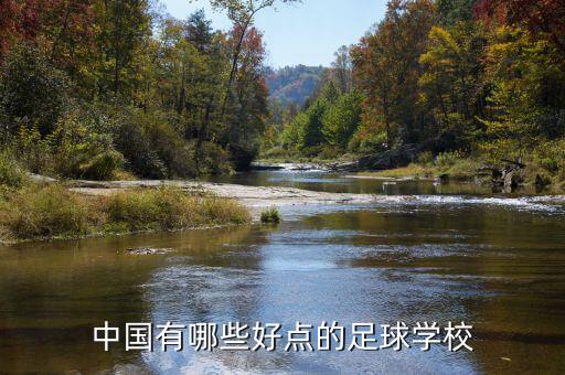 中國有哪些好點的足球?qū)W校