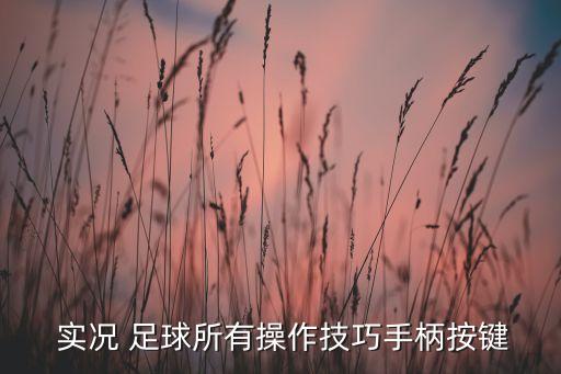實(shí)況足球2016帶球技巧