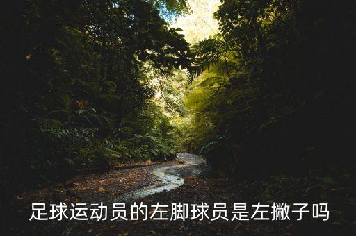  足球運動員的左腳球員是左撇子嗎