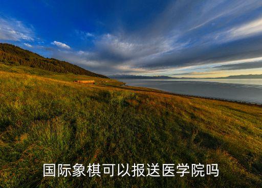 國際象棋可以報送醫(yī)學院嗎