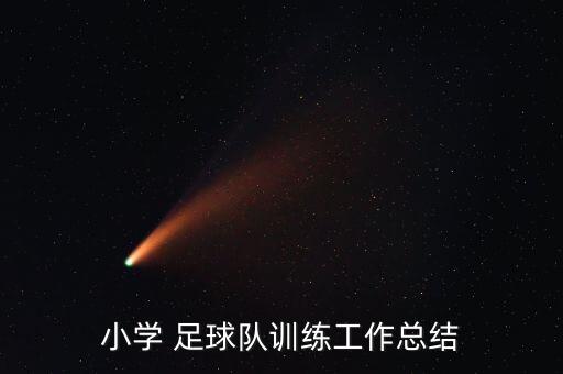 小學 足球隊訓練工作總結(jié)