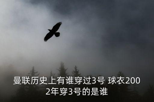 曼聯(lián)歷史上有誰穿過3號 球衣2002年穿3號的是誰