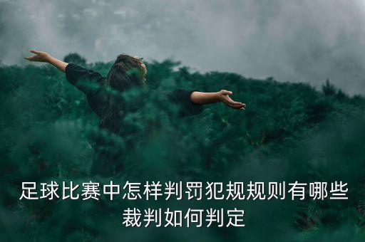  足球比賽中怎樣判罰犯規(guī)規(guī)則有哪些 裁判如何判定