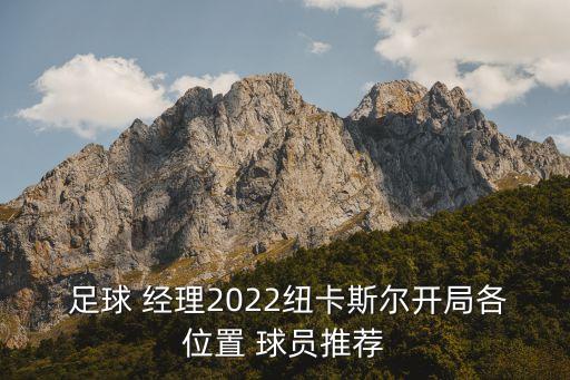  足球 經(jīng)理2022紐卡斯爾開局各位置 球員推薦