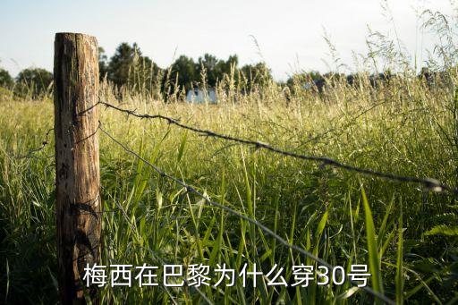 梅西在巴黎為什么穿30號