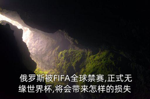  俄羅斯被FIFA全球禁賽,正式無緣世界杯,將會帶來怎樣的損失