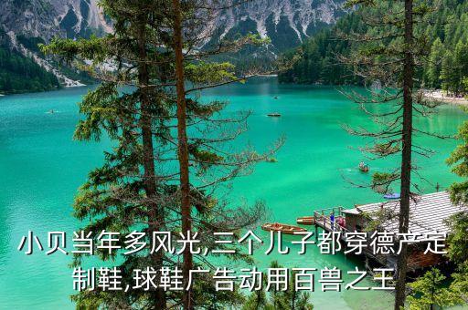 小貝當(dāng)年多風(fēng)光,三個(gè)兒子都穿德產(chǎn)定制鞋,球鞋廣告動(dòng)用百獸之王