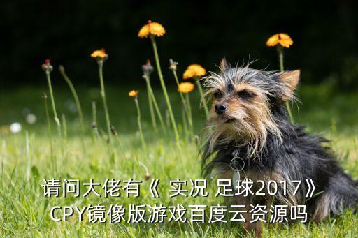 實況足球2017正式版