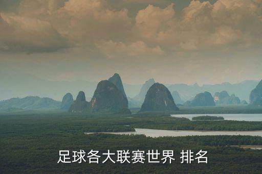  足球各大聯(lián)賽世界 排名