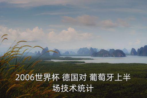 2006世界杯 德國對 葡萄牙上半場技術統(tǒng)計