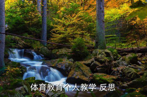 體育教育個人教學 反思