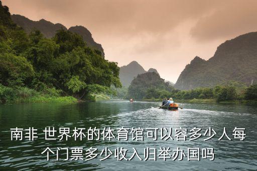 南非 世界杯的體育館可以容多少人每個(gè)門(mén)票多少收入歸舉辦國(guó)嗎