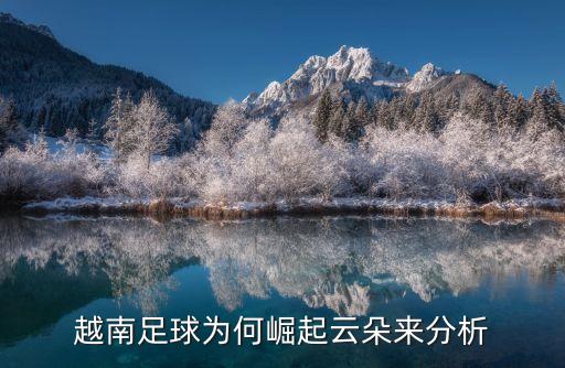 越南足球?yàn)楹吾绕鹪贫鋪?lái)分析