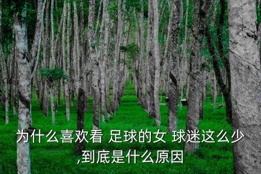 為什么喜歡看 足球的女 球迷這么少,到底是什么原因