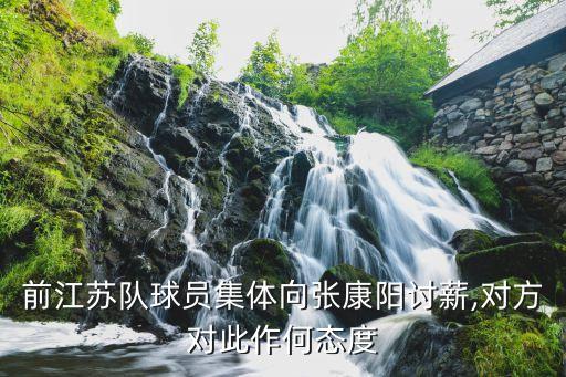 前江蘇隊球員集體向張康陽討薪,對方對此作何態(tài)度