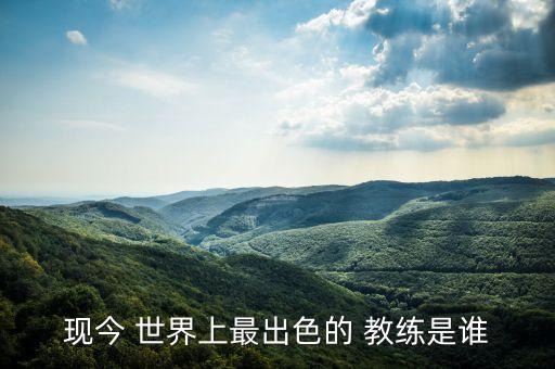 世界一流足球教練,世界十大頂級足球教練排行