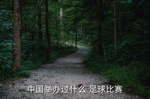 中國(guó)舉辦過什么 足球比賽