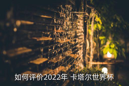 如何評(píng)價(jià)2022年 卡塔爾世界杯