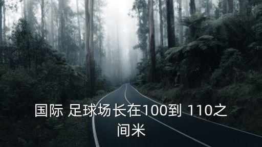 國(guó)際 足球場(chǎng)長(zhǎng)在100到 110之間米