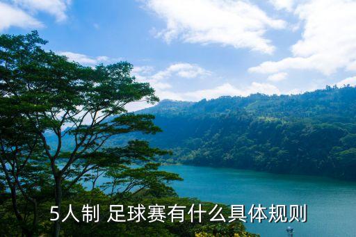 5人制 足球賽有什么具體規(guī)則