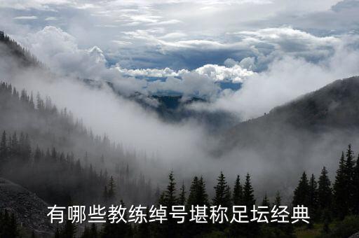 有哪些教練綽號堪稱足壇經(jīng)典
