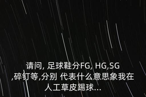 足球鞋中HG代表什么,hg足球鞋適合什么場(chǎng)地