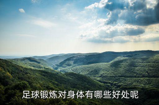  足球鍛煉對身體有哪些好處呢
