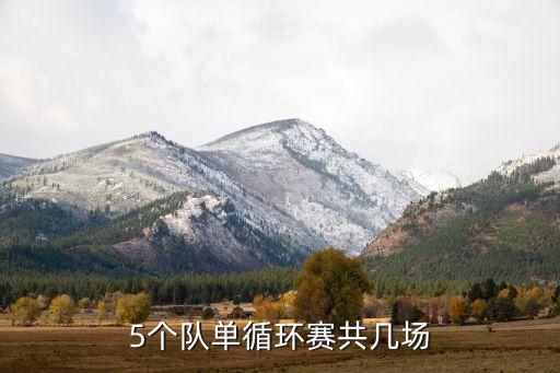 5隊足球競賽編排,足球淘汰賽怎么編排