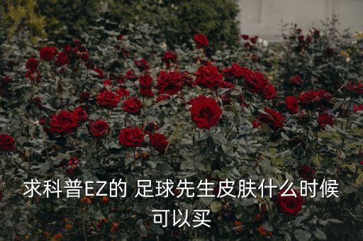 求科普EZ的 足球先生皮膚什么時(shí)候可以買(mǎi)