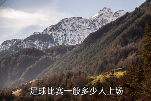  足球比賽一般多少人上場
