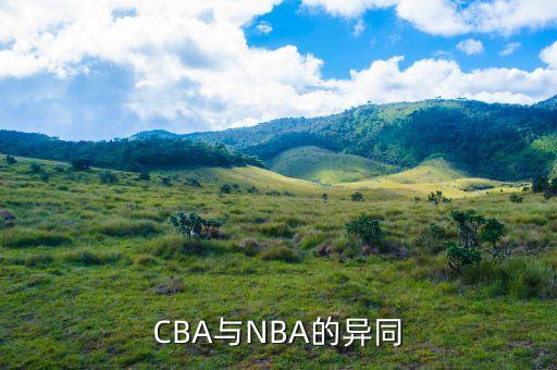 CBA與NBA的異同