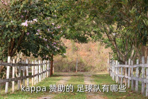 kappa 贊助的 足球隊有哪些