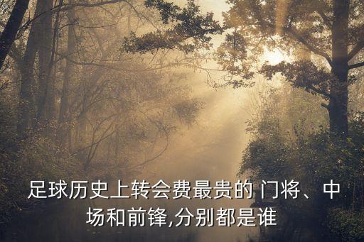  足球歷史上轉(zhuǎn)會費最貴的 門將、中場和前鋒,分別都是誰